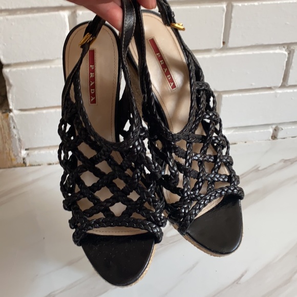 Prada Wedge Sandals - Picture 5 of 5